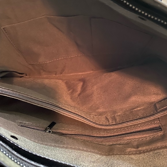 Soft LeatherTote with Strap - Picture 5 of 5